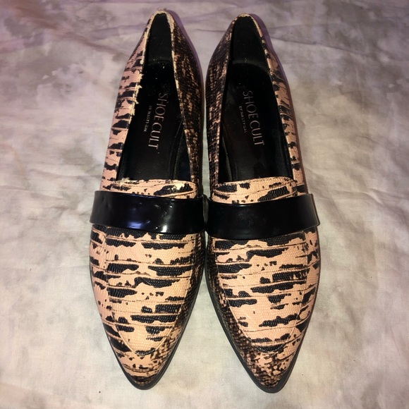 Shoe Cult Nasty Gal Snakeskin Loafers - Picture 2 of 9